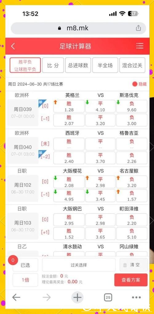 世界杯买球：赔率计算与应用详解